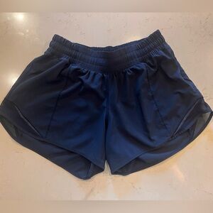 Lululemon Navy Hotty Hot Short